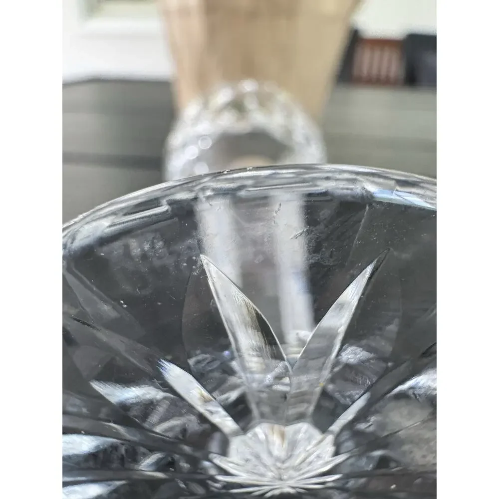 Waterford Crystal COMERAGH 5-1/4” Sherry Small Wine Goblet Glass 4oz ~ 3 Pc Set